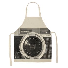 Style: 6style, Size: 47x38cm - Cartoon camera apron