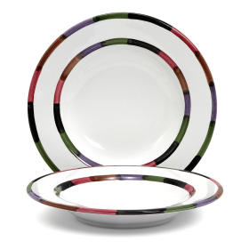 CIRCO Pasta/Soup Rim Plate