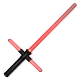 Unleash Your Inner Dark Side with the Star Wars Cross Guard Lightsaber in Striking Red