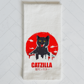 Catzilla Kitchen Towel