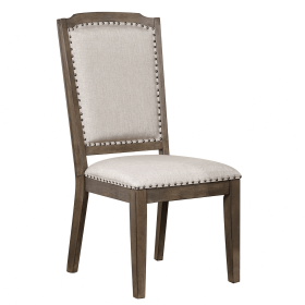 Sunset Trading Cali Upholstered Dining Chair with Nailheads | Set of 2