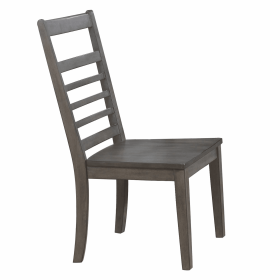 Sunset Trading Shades of Gray Large Wood Dining Chair