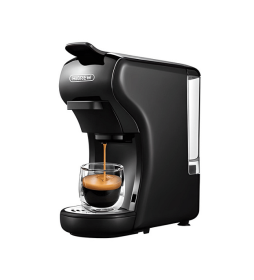 70ml Capsule Coffee Machine - Automatic Espresso Maker | 19Bar Extraction | French Drip | Mocha Italian Epresso