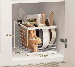 style: Stackable storage rack - Kitchenware Sundries Box Sorting Basket Artifact