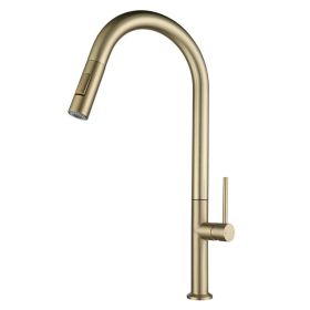 Specifications: Gold - Balcony Kitchen Sink 304 Rotatable Pull-out Faucet Retractable