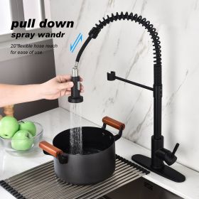 Kitchen Faucet with Pull Out Spraye-dk